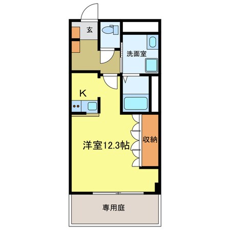 パレスひだまりの丘の物件間取画像